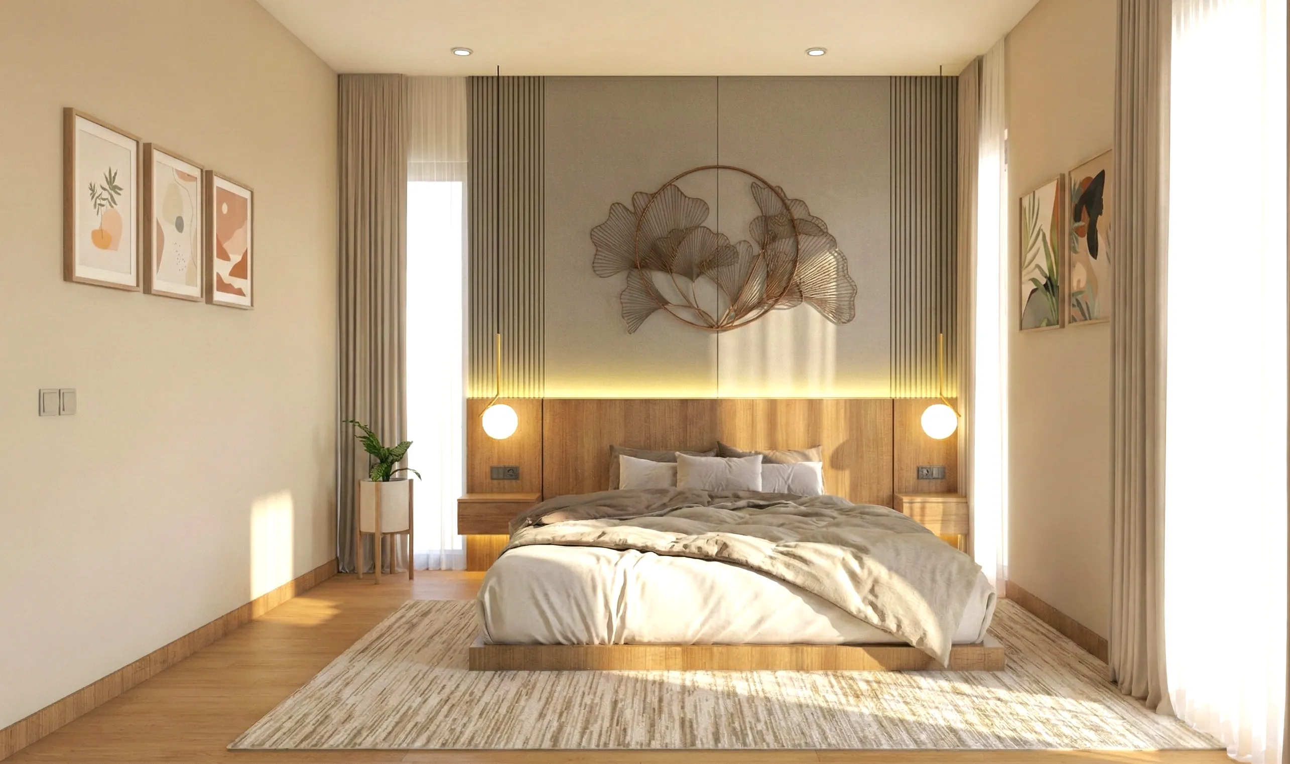 Master Bedroom | Interior Design Tangerang BSD 2025 gallery 1